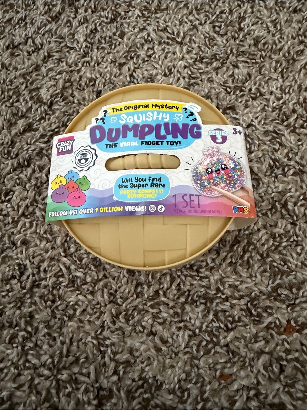 RMS Mystery Dumpling party confetti edition OPENED